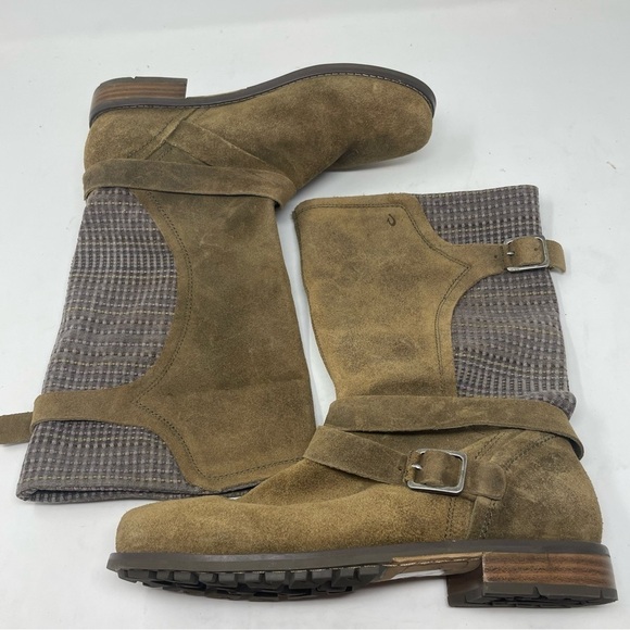 OLUKAI Pa’ia Textile/Suede Boots Mid Calf Harness Pull On Boots Style #233498560 - Picture 4 of 10